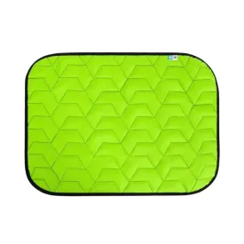 Airy Vest Dog Cushion Light Green & Black