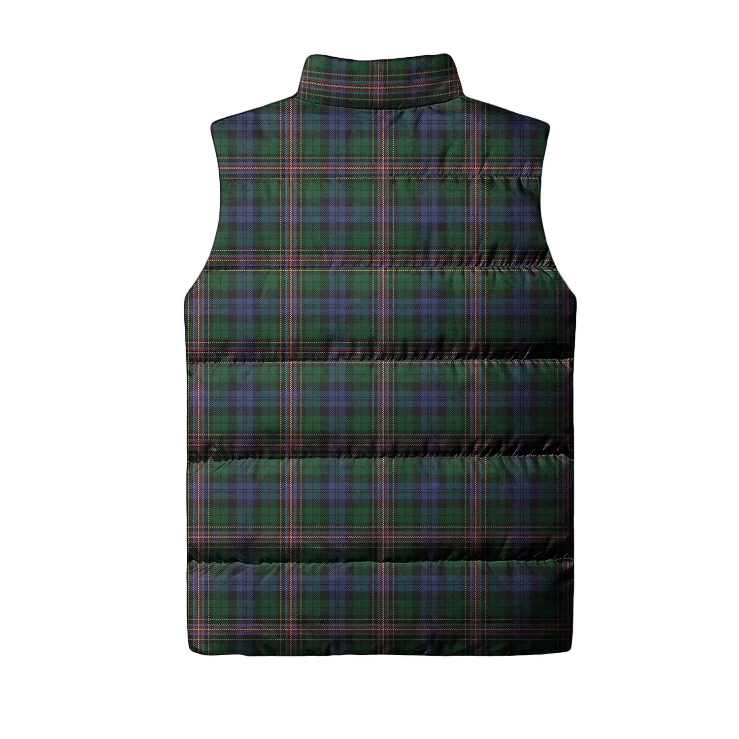 Allison Tartan Sleeveless Puffer Jacket