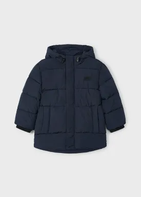 AW24 Mayoral Boys Navy Blue Coat 4469