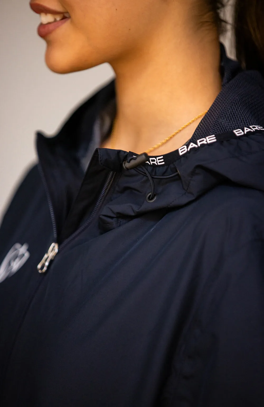 BARE Winter Series - Unisex Kali Lightweight Waterproof Short Jacket - Navy