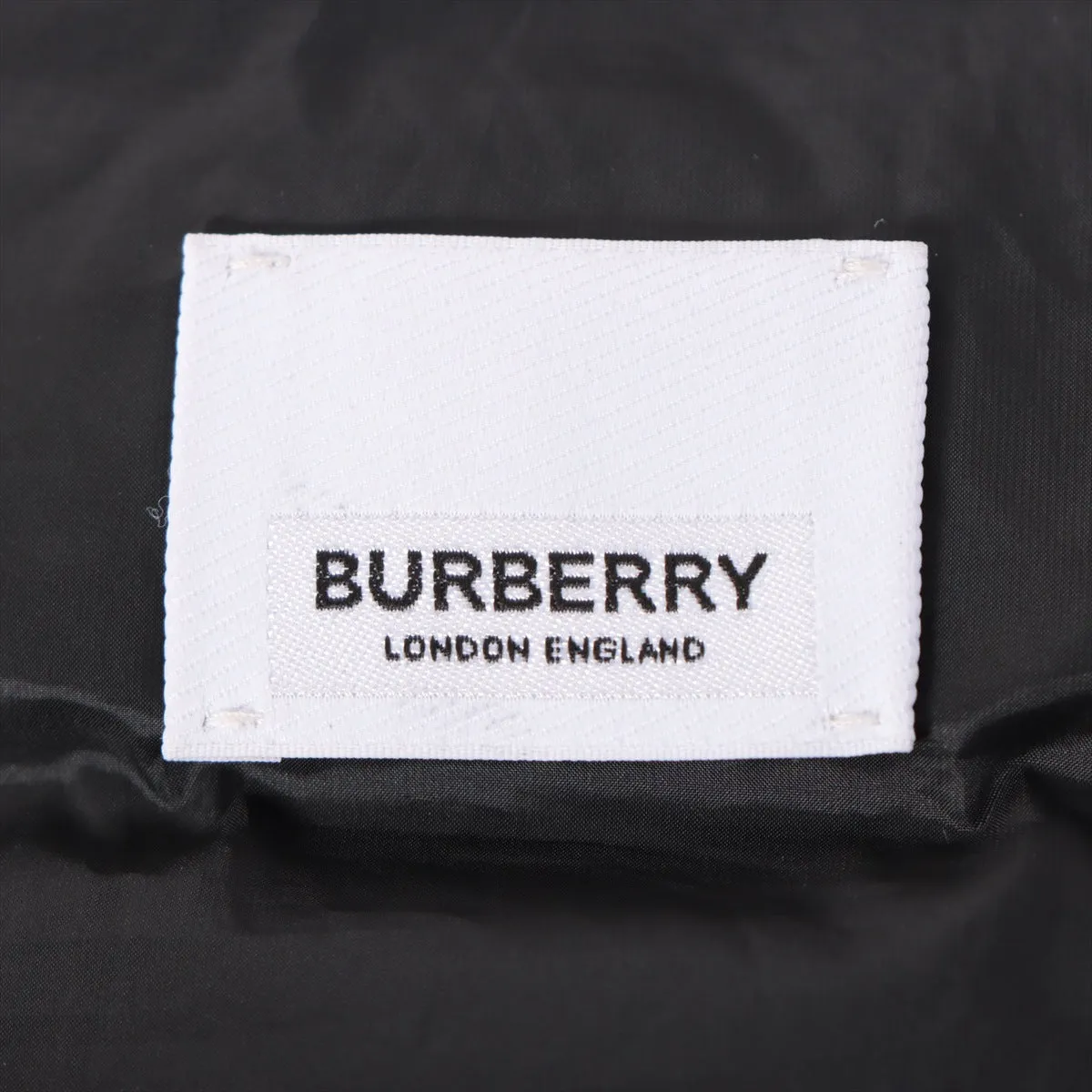 Burberry Kids TB Star Logo Down Vest Black