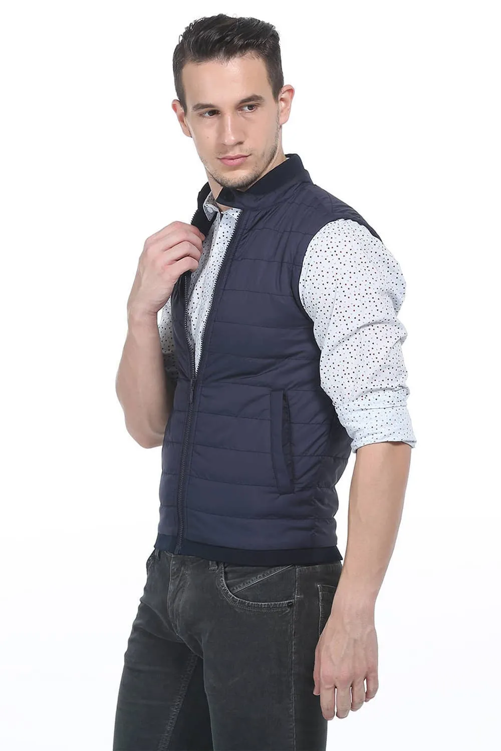 Comfort Fit Sleeveless Polyfill Jacket