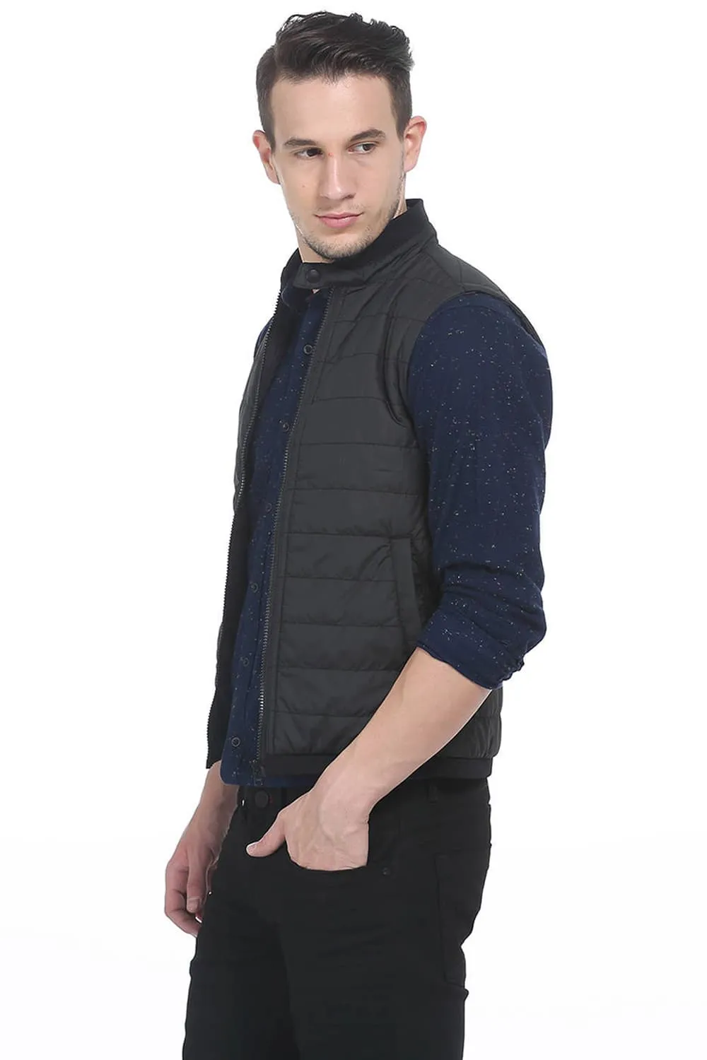 Comfort Fit Sleeveless Polyfill Jacket