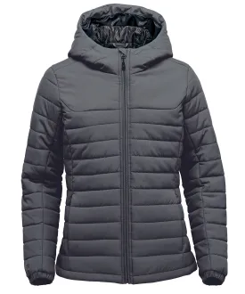 Dolphin - Women’s Nautilus quilted hooded jacket