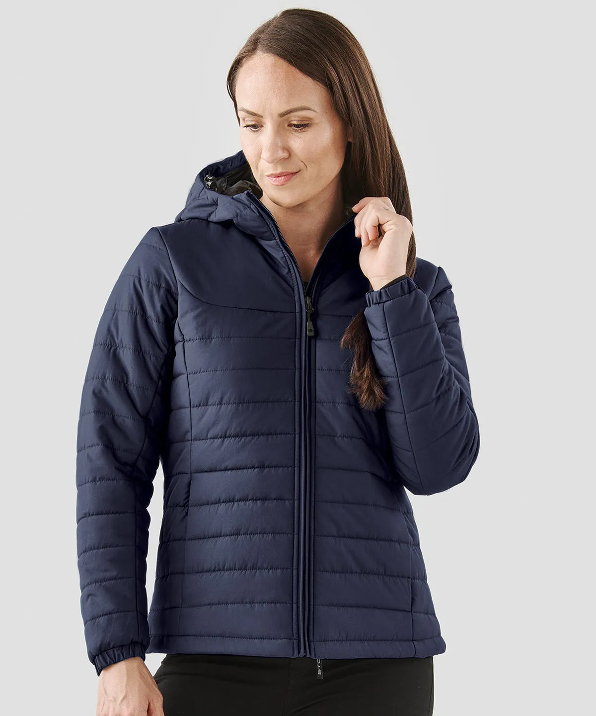 Dolphin - Women’s Nautilus quilted hooded jacket