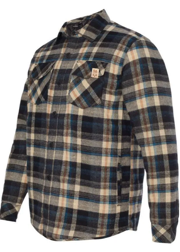 Dutton Quilted Flannel Shirt Jacket