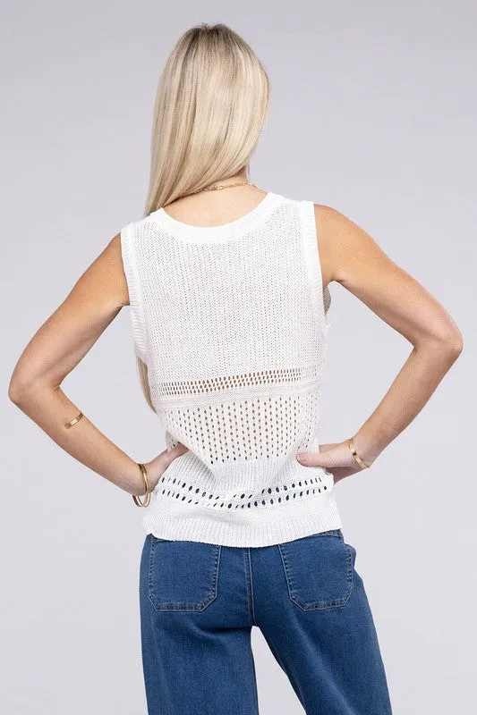 Hole Knitted Vest *Online Only*