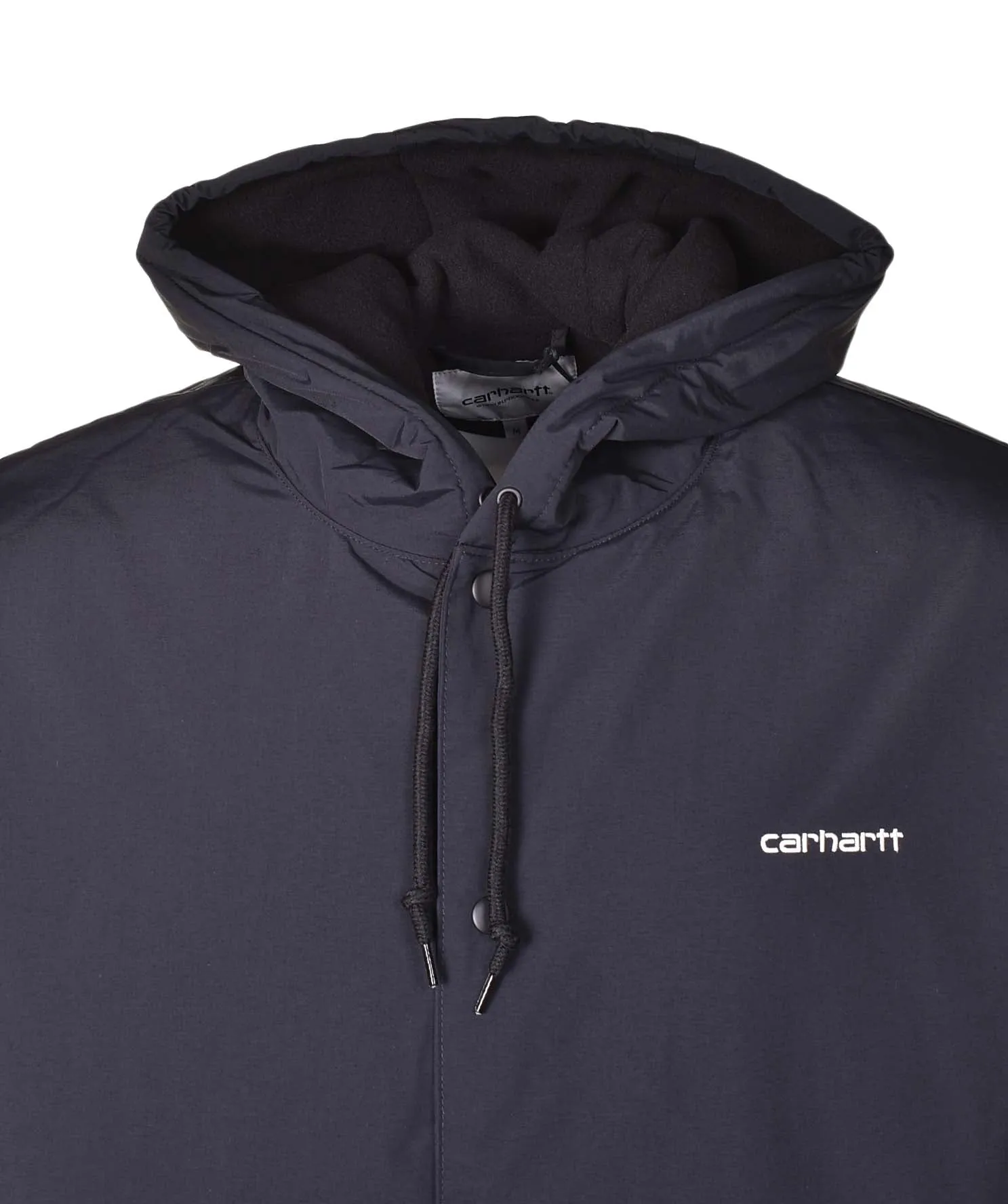 Hooded Coach Jacket Black