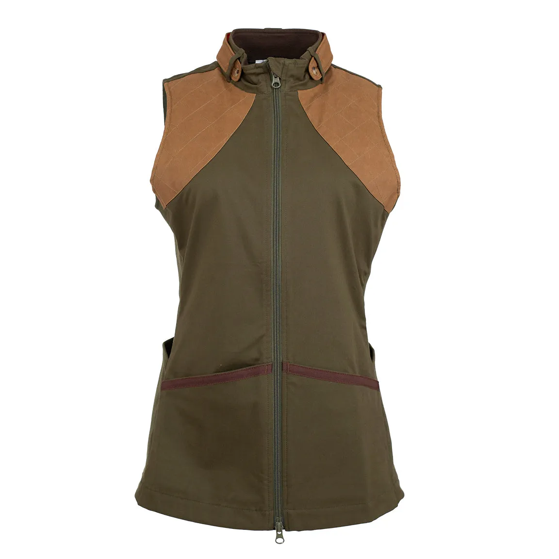 Kevin's Huntress Twill Shooting Vest w/ Reversible Neck Tab