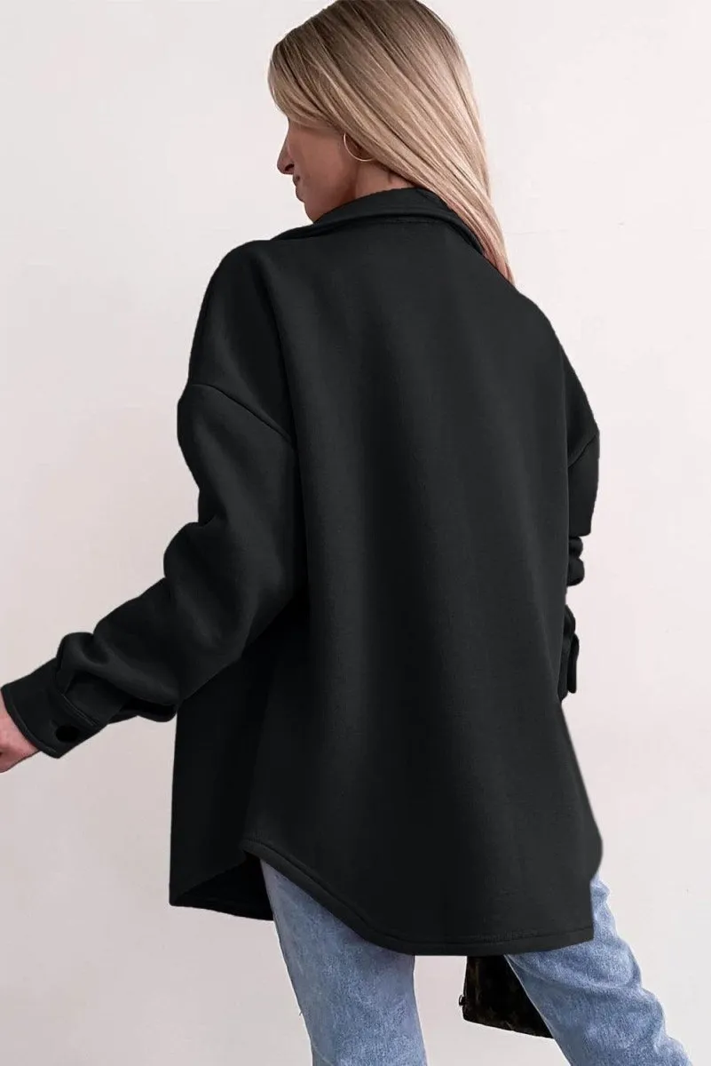 Leona Long Sleeve Shacket