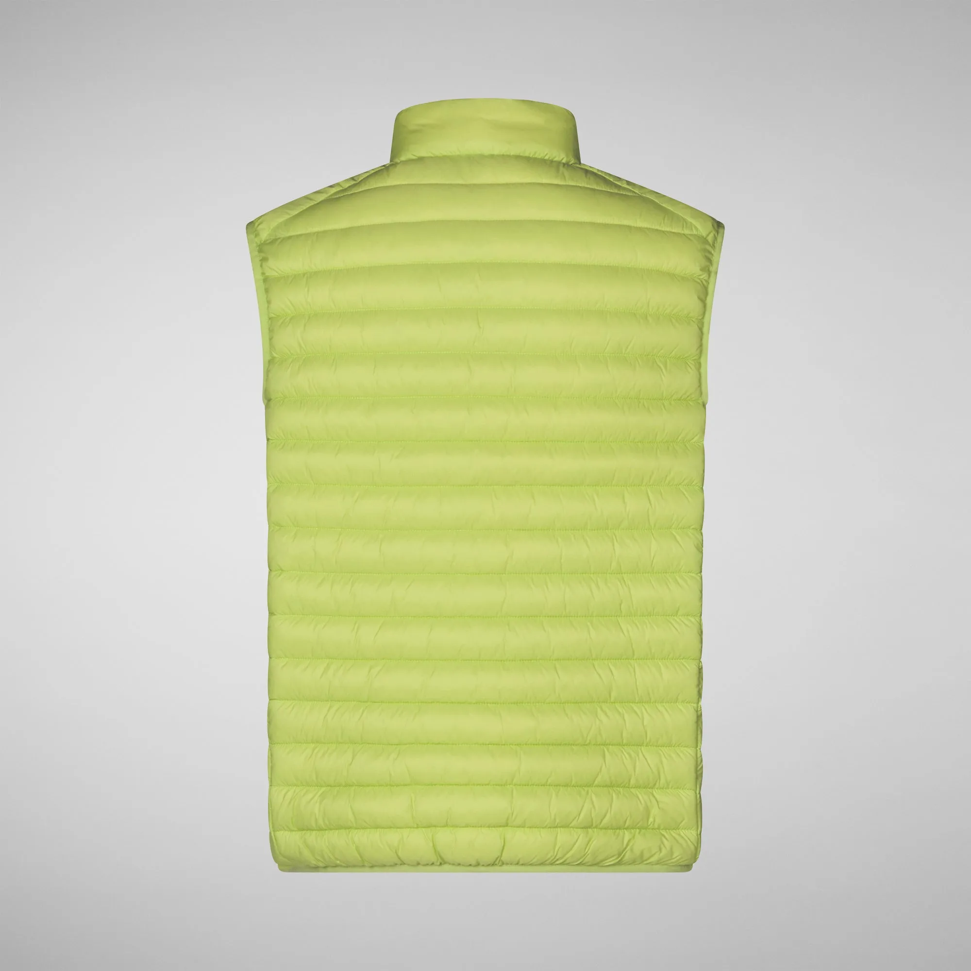 Adams Premium Lichen Green Puffer Vest for Men