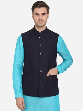 Purplish Black Modi Jacket | JadeBlue