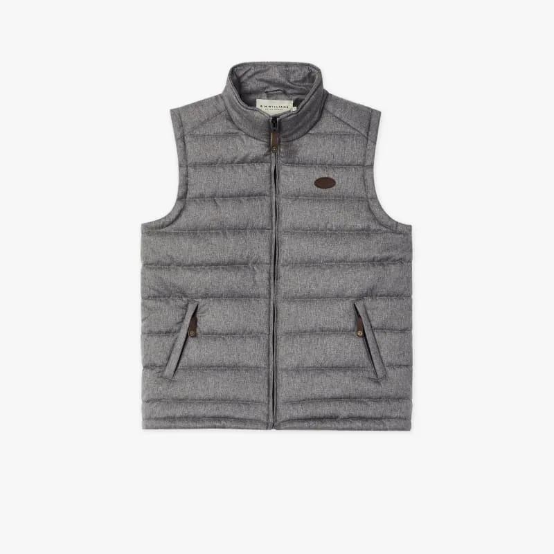 R.M.Williams - Patterson Creek Vest - Grey Marle